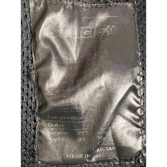 Sedici F16 Men's Black Leather & Mesh Motorcycle Jacket Size 42 US 52 EUR - Picture 10 of 16